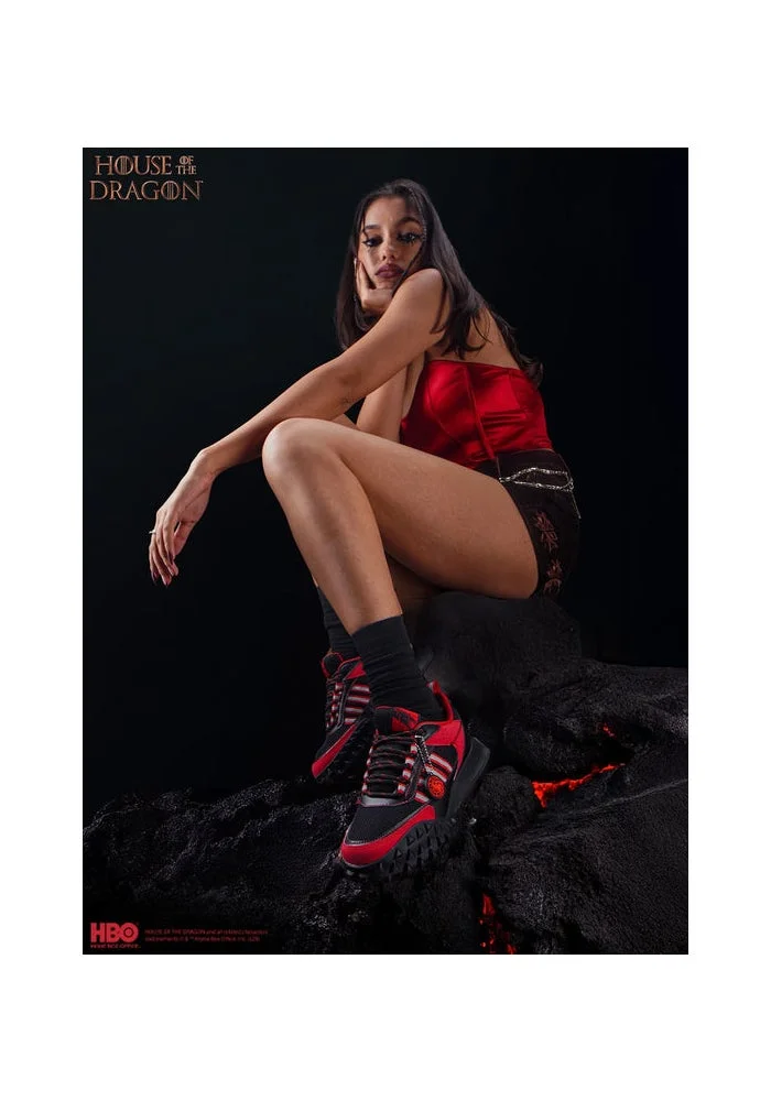 Bacca Bucci Targaryen Red House of the Dragon Sneakers for Women | Best Price UAE